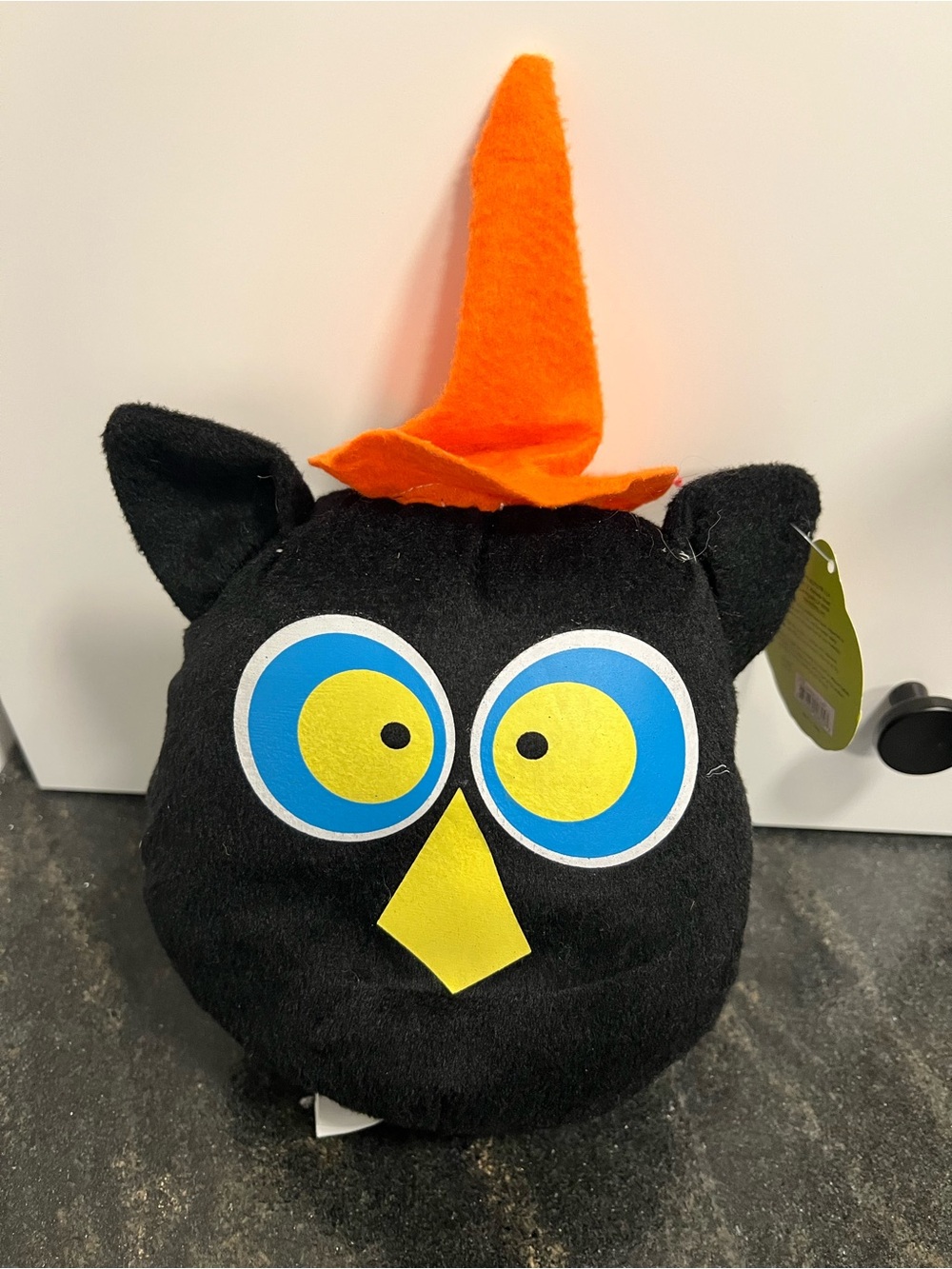 Halloween Black Cat Plush Kellytoy